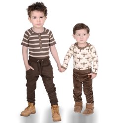 Hip baby bukser - Bison