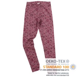 Iben Leggings - Dark Rose