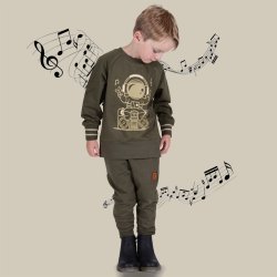 Jeff sweatshirt - Dark Olive