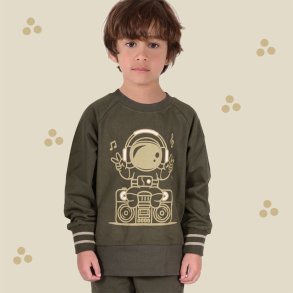 Jeff sweatshirt - Dark Olive