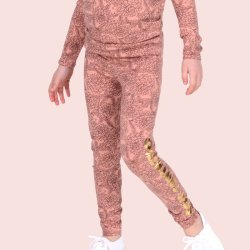 Jessica Leggings - Flower Rose