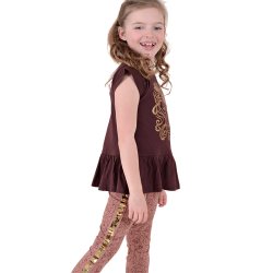 Julle leggings - Shadow Rose