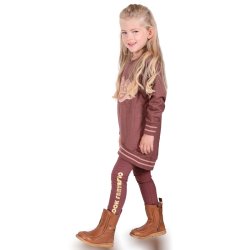 Susan leggings - Mahogany