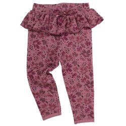 Line Leggings - Dark Rose