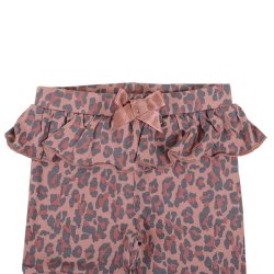 Lise baby leggings - Leopard Rose