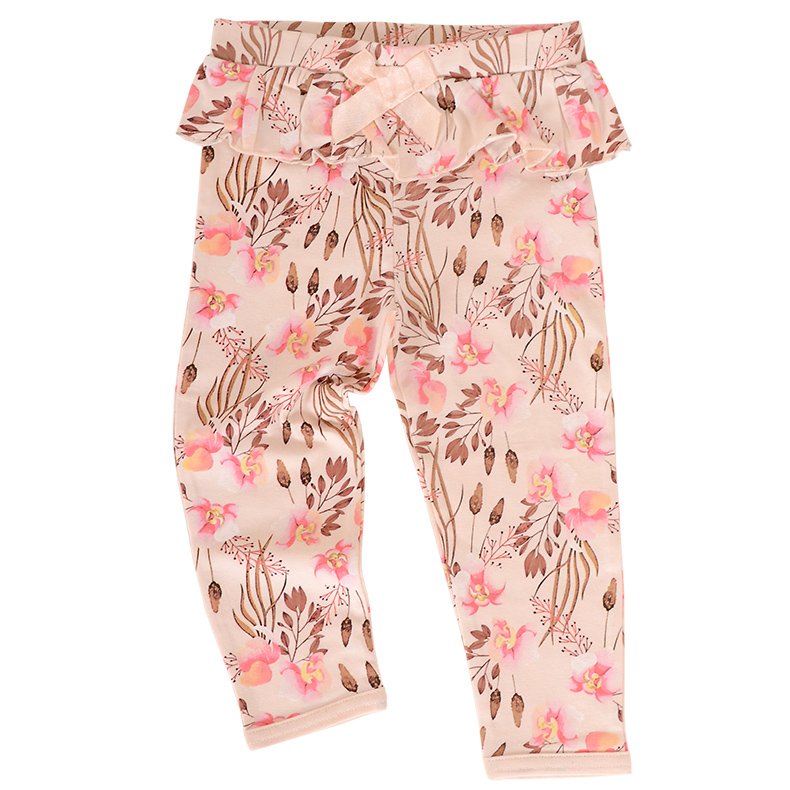 Lise baby leggings - Shell Rose