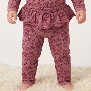 Line Leggings - Dark Rose