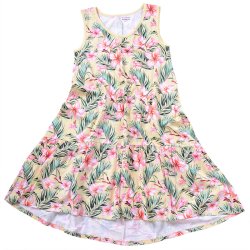 Marian kjole - Pale yellow