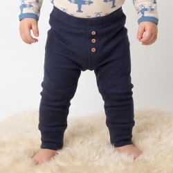 Mathias baby bukser - Dark Navy