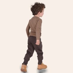 Obi sweatbukser - Coffee