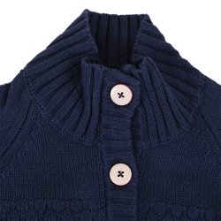 Paw cardigan - Dark Navy