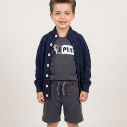 Paw cardigan - Dark Navy