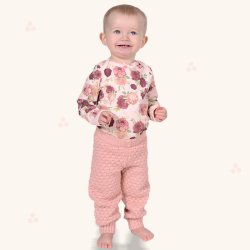 Rista baby bukser - Rose Tan