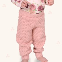 Rista baby bukser - Rose Tan