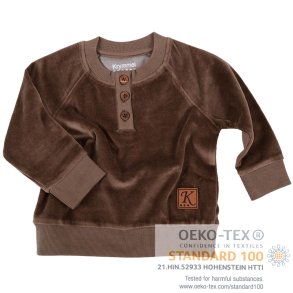 Robin baby bluse - Bison