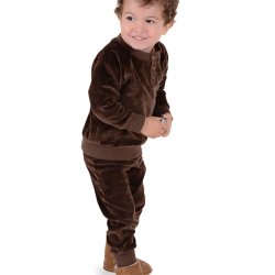 Robin baby bluse - Coffee