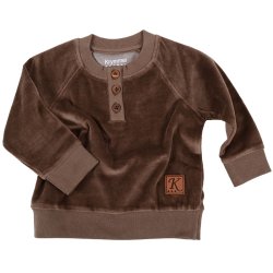 Robin baby bluse - Bison