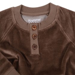 Robin baby bluse - Bison