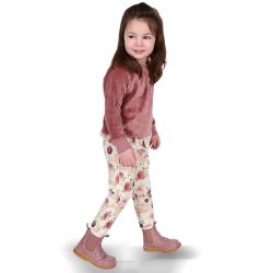 Ronja baby bluse - Dark Rose
