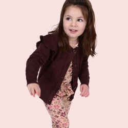 Sofia Cardigan - Dark Mahogany