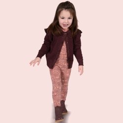 Sofia Cardigan - Dark Mahogany