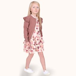 Sofia Cardigan - Shadow Rose