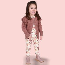 Sofia Cardigan - Shadow Rose