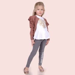 Sofia Cardigan - Shadow Rose