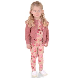 Sofia Cardigan - Winter Rose