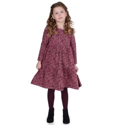 Tinse kjole - Dark Rose