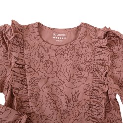 Vibeke kjole - Shadow Rose