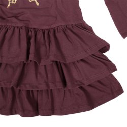 Wilma kjole - Dark Mahogany