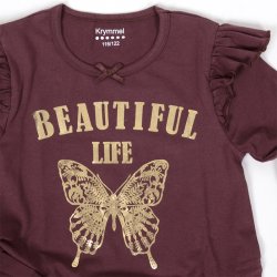 Wilma kjole - Dark Mahogany