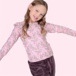 Anni bluse - Dusty Violet