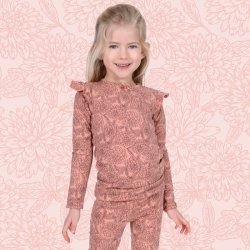 Zanni bluse - Flower Rose