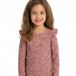 Zanni bluse - Flower Rose