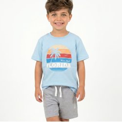 Zidan T-shirt - Aqua