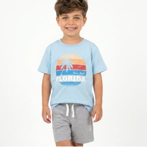 Zidan T-shirt - Aqua