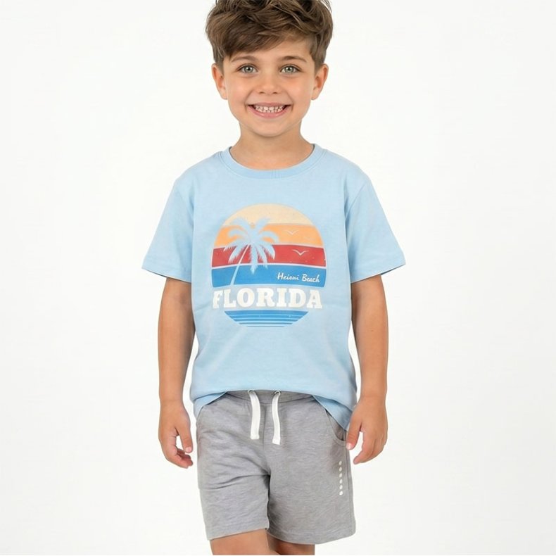 Zidan T-shirt - Aqua