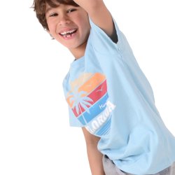 Zidan T-shirt - Aqua