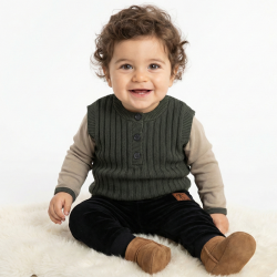 Hip baby bukser - Black