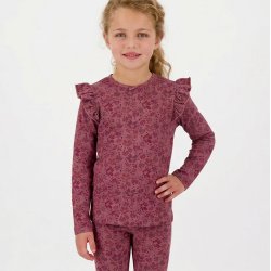 Herdis bluse - Dark Rose