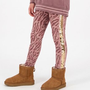 Julle leggings - Zebra Rose