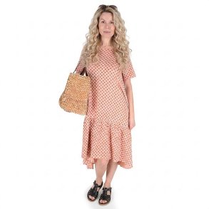 Magda kjole - Dusty peach