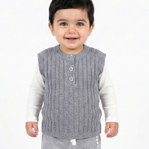 Solo vest - Stone grey