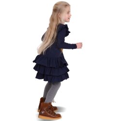 Wilma kjole - Dark Navy