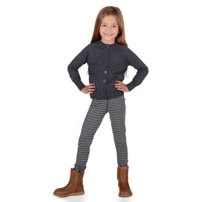 Titte leggings / Cream/Black
