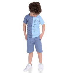 Albini T-shirt - Moon Blue