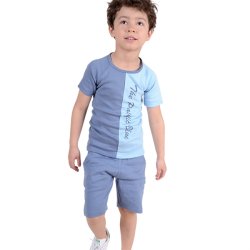 Albini T-shirt - Moon Blue