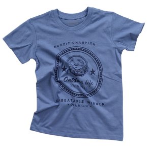 Ariba T-shirt - Moon Blue